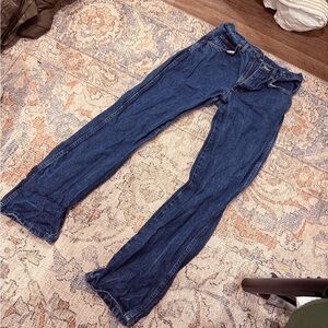 Wrangler Men's Bootcut Jeans - Dark Blue